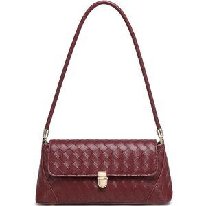 Women Wine Red Imported Vintage Retro Classic Cute Hobo Tote Mini Clutch Bags